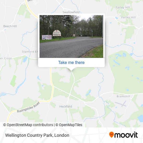 Wellington Country Park map