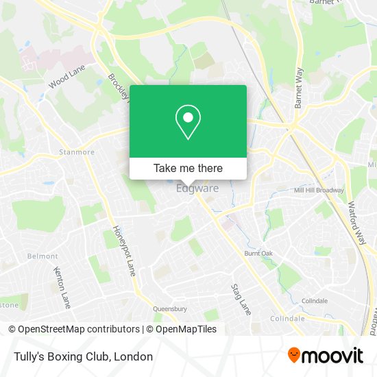 Tully's Boxing Club map