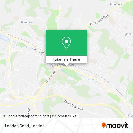 London Road map