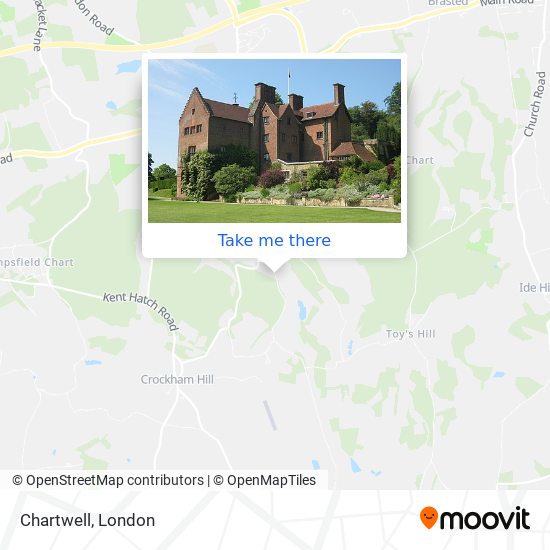 Chartwell map