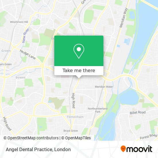 Angel Dental Practice map