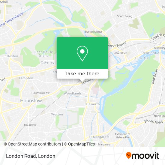 London Road map