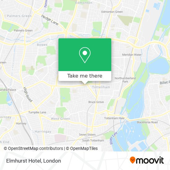 Elmhurst Hotel map