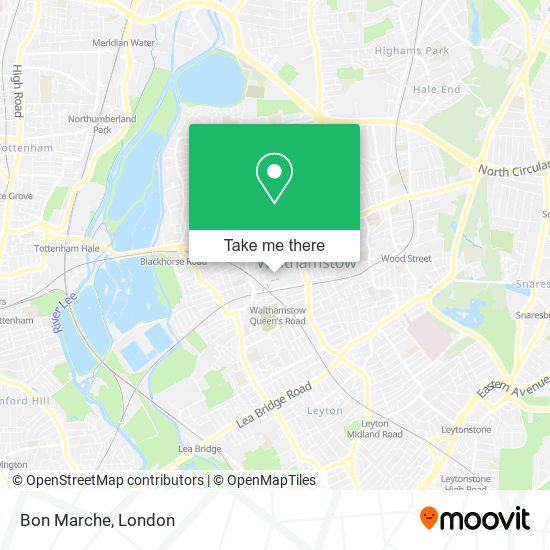 Bon Marche map