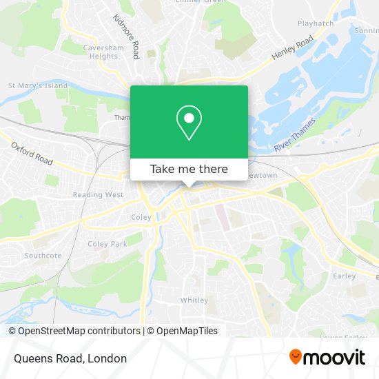 Queens Road map