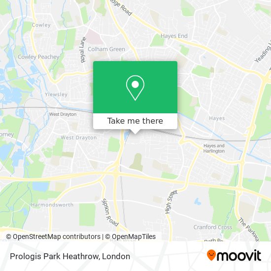 Prologis Park Heathrow map
