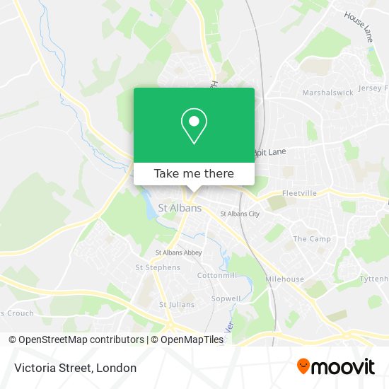 Victoria Street map