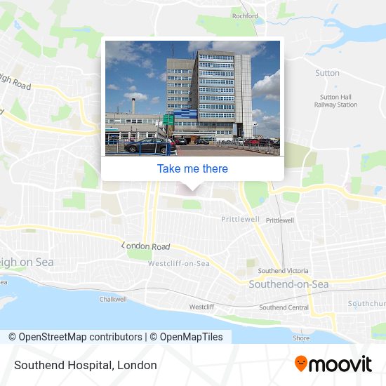 How To Get To Southend Hospital In Southend On Sea By Bus Or Train 
