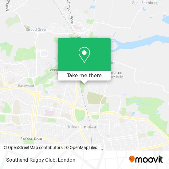 Southend Rugby Club map