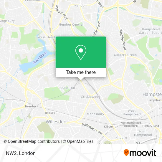 Nw2 Postcode Area How to Get to NW2 in Cricklewood by Bus, Tube or Train?