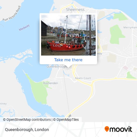 Queenborough map
