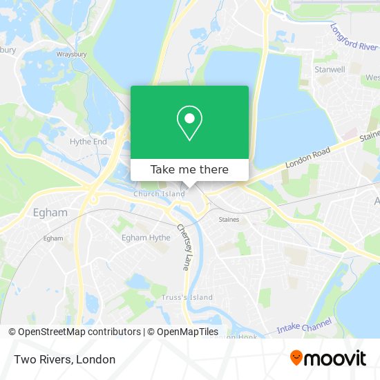 Two Rivers map
