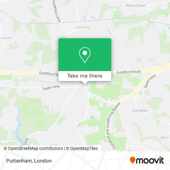 Puttenham map