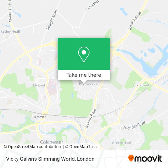 Vicky Galvin's Slimming World map