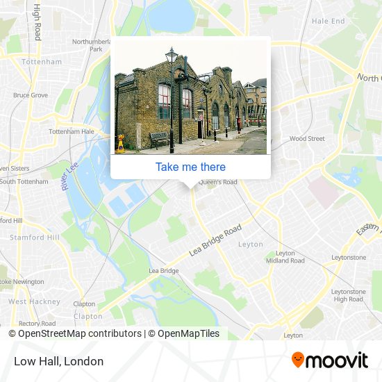 Low Hall map