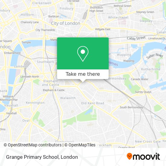 Grange Primary School map