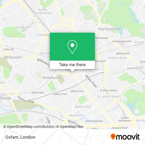 Oxfam map