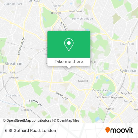 6 St Gothard Road map