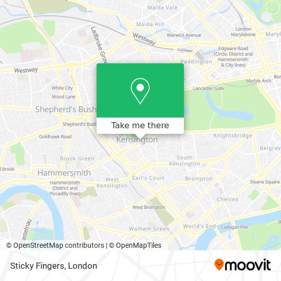 Sticky Fingers map