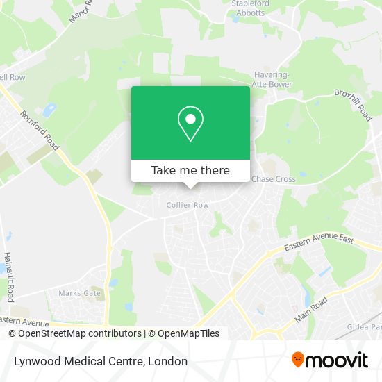 Lynwood Medical Centre map