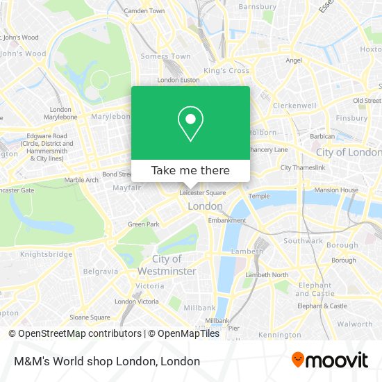 M&M's World in London, UK