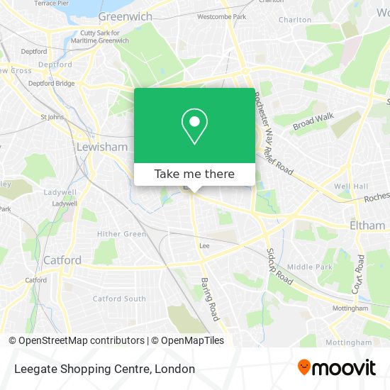 Leegate Shopping Centre map