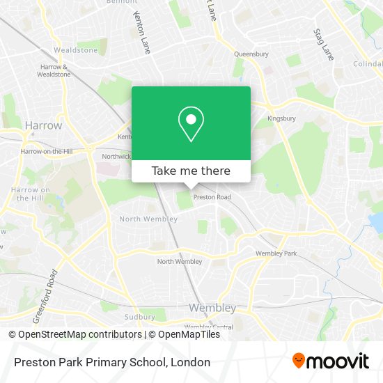 Preston Park Primary School map