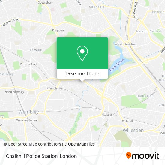 Chalkhill Police Station map