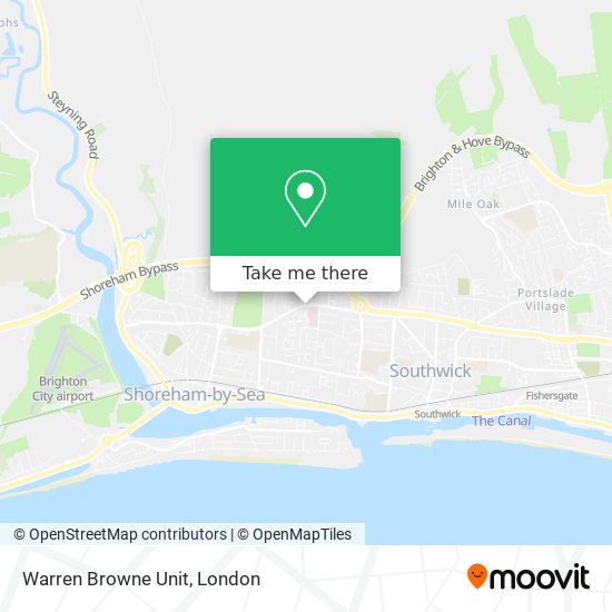 Warren Browne Unit map