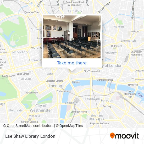 Lse Shaw Library map