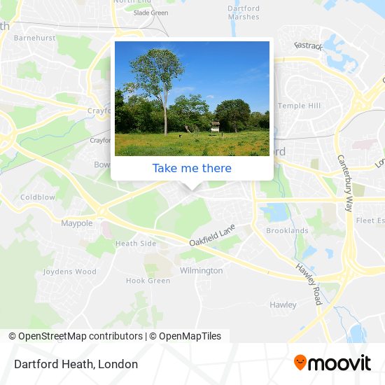 Dartford Heath map