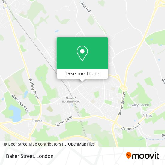 Baker Street map