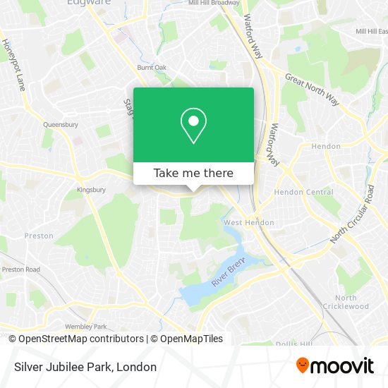 Silver Jubilee Park map