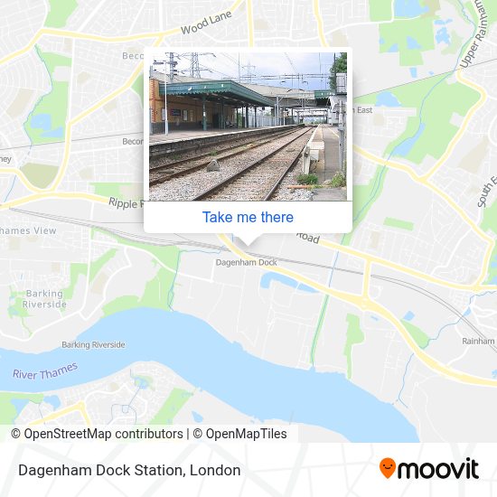 How To Get To Dagenham Dock Station In Dagenham By Bus Train Tube Or Dlr