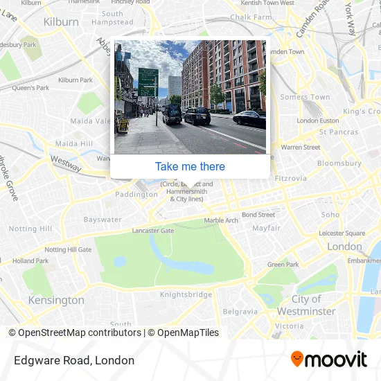 Edgware Road London Map How To Get To Edgware Road In Paddington By Bus, Tube Or Train?