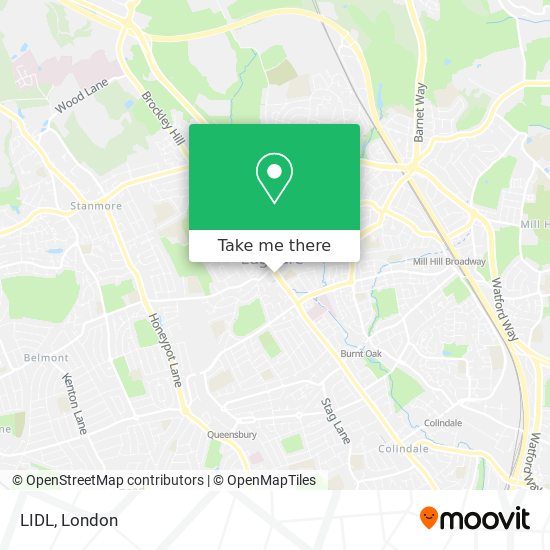 LIDL map
