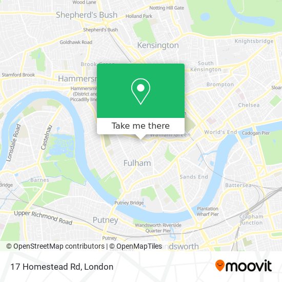 17 Homestead Rd map