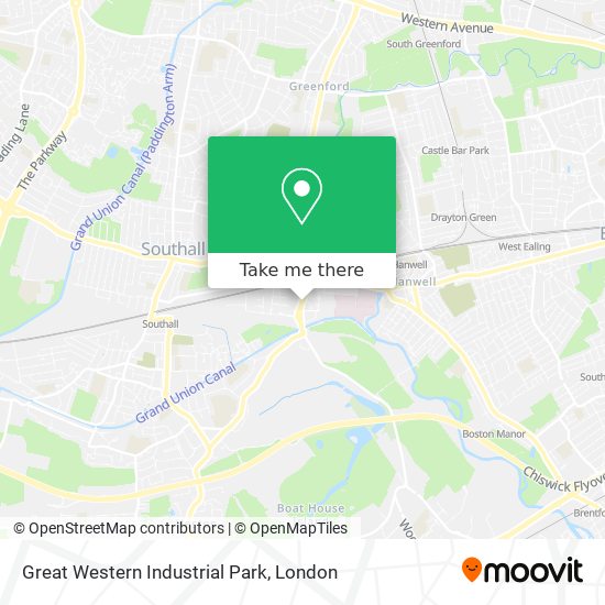 Great Western Industrial Park map