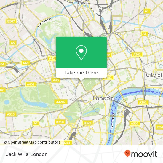 Jack Wills, Fouberts Place W1 London W1F 7 map