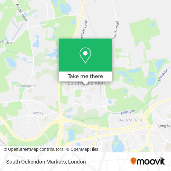South Ockendon Markets map