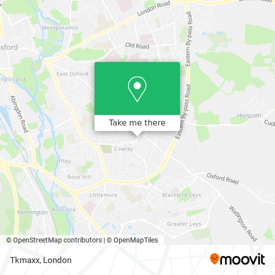 Tkmaxx map