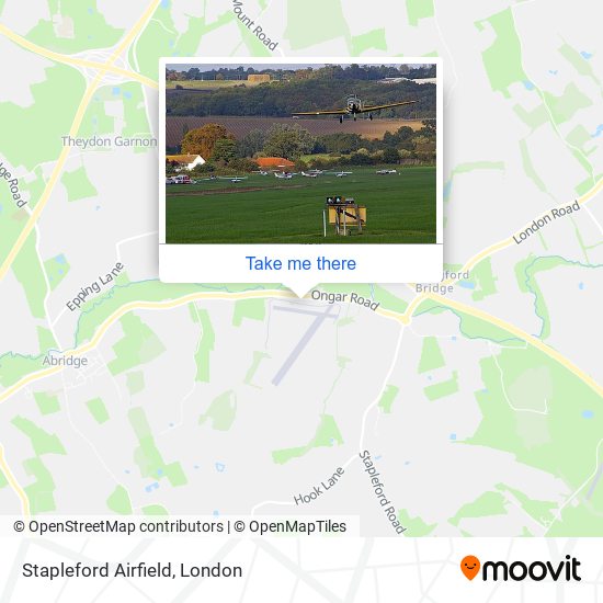 Stapleford Airfield map