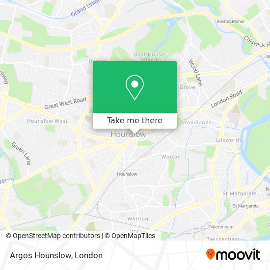 Argos Hounslow map