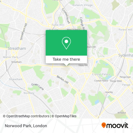 Norwood Park map