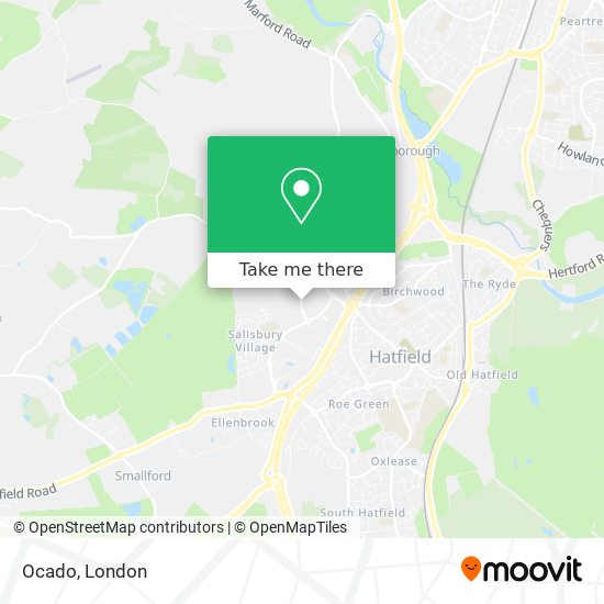 Ocado map