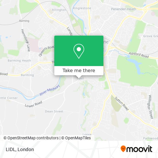 LIDL map
