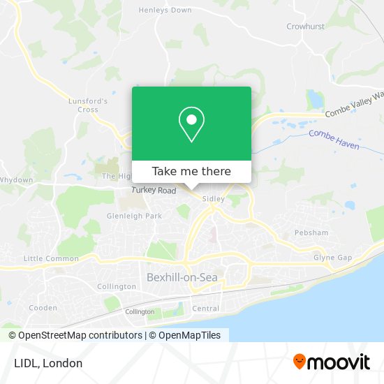 LIDL map