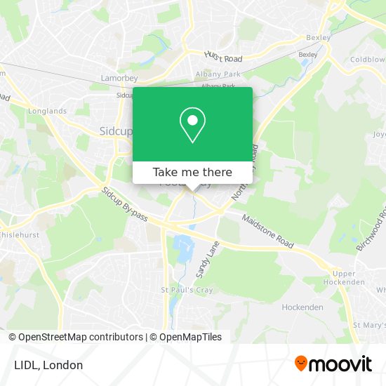 LIDL map