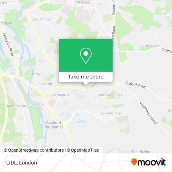 LIDL map