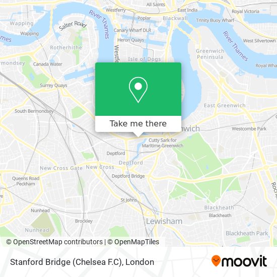 Stanford Bridge (Chelsea F.C) map